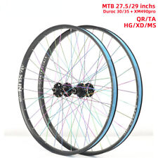 Usado, Conjunto de rodas de mountain bike HG/XD/MS 27,5/29er largura 30/35mm sem câmara roda de MTB 8-11S comprar usado  Enviando para Brazil