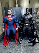 Hot Toys MMS465 Liga de la Justicia Superman Henry Cavill 1/6 SS Batman MMS409 *LEER segunda mano  Embacar hacia Argentina