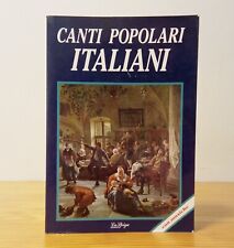 Canti popolari italiani usato  Mantova