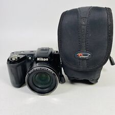 Cámara digital Nikon Coolpix L110 12,1 MP con zoom de 15x 1:3,5-5,4, bolsa de transporte probada segunda mano  Embacar hacia Argentina