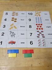 Number puzzle pieces for sale  Bethany