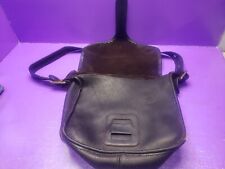 Bolsa de selim vintage COACH Leatherware marrom correio LEIA LER  comprar usado  Enviando para Brazil