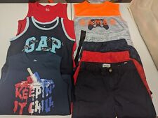 Pacote de roupas masculinas 8 peças, 4 shorts, 4 regatas, tamanho médio, tamanho 8, usado comprar usado  Enviando para Brazil