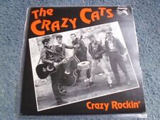 Usado, THE CRAZY CATS – CRAZY ROCKIN’ 7″ EP – Nr MINT UK ROCKABILLY ROCK ‘N’ ROLL comprar usado  Enviando para Brazil