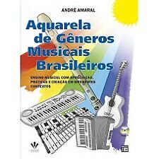 Aquarela de gêneros musicais brasileiros André Amaral em português comprar usado  Brasil 