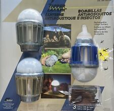 Zapador de insectos recargable Wisely Outdoor/Interior con linterna LED incorporada - Paquete de 3, usado segunda mano  Embacar hacia Mexico