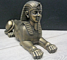 Egyptian sphinx bronzed for sale  Shipping to Ireland