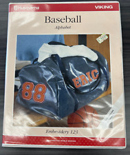 Baseball alphabet embroidery for sale  Garden Grove