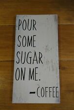 Coffee sign rustic for sale  West Portsmouth