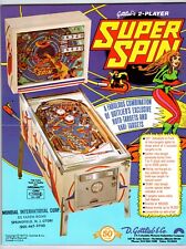 Super spin pinball for sale  Collingswood