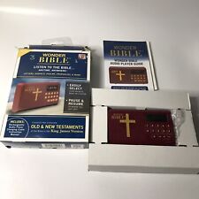 Leitor Eletrônico Wonder Bible Audio Antigo e Novo Testamento King James Versão KJV, usado comprar usado  Enviando para Brazil