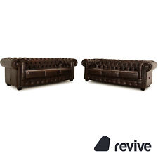 Chesterfield leather sofa for sale  Shipping to Ireland