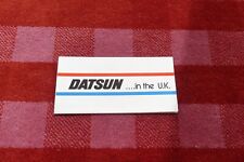 Datsun brochure skyline for sale  WITNEY