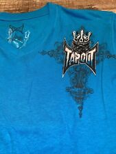 Camiseta TapOut Azul Cuello en V Talla Grande segunda mano  Embacar hacia Argentina