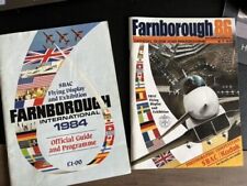 Farnborough airshow programs for sale  CAMBERLEY