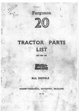 Ferguson te20 tractor for sale  CALLINGTON