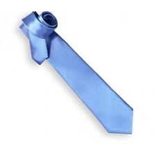 Cravate satinée bleu d'occasion  Sarreguemines