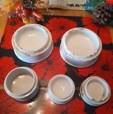 Victorian white earthernware for sale  LEEDS