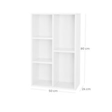 White grid bookcase for sale  ASHTON-UNDER-LYNE