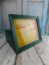Usado, Cuchillo de exhibición vintage Camco mostrador tienda minorista estuche de ventas caja con almacenamiento segunda mano  Embacar hacia Argentina
