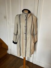 Manteau cuir blanc d'occasion  Clamart