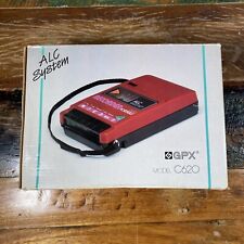 Grabadora de casete portátil vintage GPX C620 rojo stock antiguo caja abierta sistema ALC segunda mano  Embacar hacia Argentina