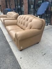 Brown leather couch for sale  Raleigh