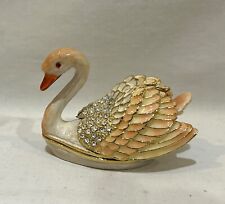 Enamel jeweled swan for sale  Arlington