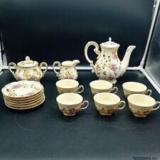 15pcs Zsolnay Hungary 1868 6 Person Handpainted Coffee/Tea Service B.2.1 for sale  Shipping to South Africa