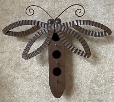 Metal dragonfly birdhouse for sale  Madison