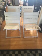 4 outdoor plastic chairs for sale  Ferndale