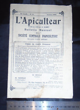 Bulletin mensuel apiculteur d'occasion  Château-d'Olonne