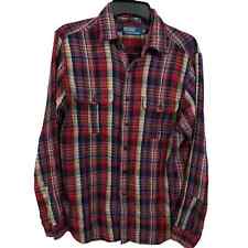 Camisa polo masculina Ralph Lauren tamanho médio xadrez flanela botão para baixo cabide comprar usado  Enviando para Brazil