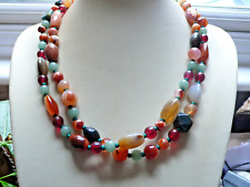 agate necklace for sale  LONDON