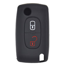 Capa chave silicone 2 botões para Peugeot 207 307 308 3008 controle remoto fob  comprar usado  Enviando para Brazil