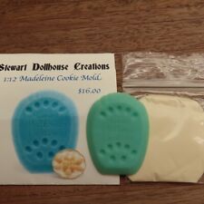 1:12 Scale Madeleine Cookie Silicone Mold with Pluffy Clay by Ruth Stewart for sale  Shipping to South Africa