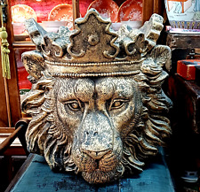 Crowned lion head for sale  GRAVESEND