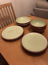 Green denby dinner for sale  SOUTHAMPTON