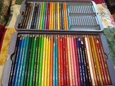 Lote de 59 lápis de cor raros descontinuados Prismacolor Berol principalmente usados, usado comprar usado  Enviando para Brazil