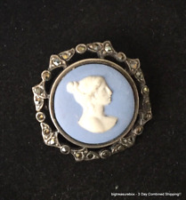 vintage brooch pin wedgewood for sale  Green Bay