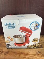 Used, Delish by DASH Compact Stand Mixer 3.5 Quart with Beaters & Dough Hooks Included for sale  Shipping to South Africa