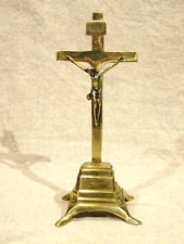 Crucifix bronze laiton d'occasion  Rupt-sur-Moselle