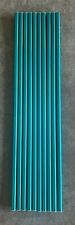 Used, Lovesac Sactional Storage Rods / Poles Turquoise Painted Aluminum (Qty 10) for sale  Shipping to South Africa