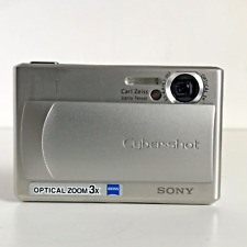 Câmera Digital Sony Cyber-Shot DSC-T1 Prata Compacta Para PEÇAS ou REPARO comprar usado  Enviando para Brazil