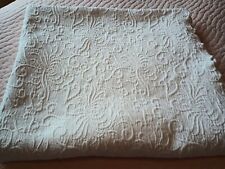 White cotton matelassé for sale  Pickens