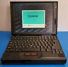 Notebook retrô IBM Thinkpad 760XL tipo 9547 Pentium - Liga - Tela tem linhas comprar usado  Enviando para Brazil
