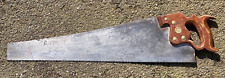 Vintage carpenters handsaw for sale  Shipping to Ireland