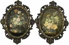 3 art flower set framed for sale  Alpharetta
