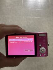 Cámara digital Sony Cyber-shot DSC-W530 14,1 MP fotografía rosa probada funcionando segunda mano  Embacar hacia Mexico
