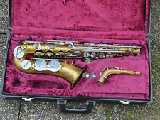 Bom saxofone alto "Amati Kraslice Classic Super" alto saxofone 110138 III comprar usado  Enviando para Brazil